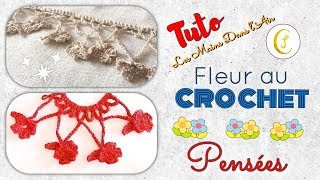 TUTO CROCHET Comment réaliser une bordure au crochet [upl. by Lavelle341]