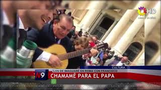 Serenata de Chamamé al Papa Francisco [upl. by Felicdad]