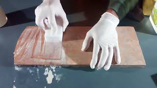 Come lucidare il marmo opacizzato o graffiato part 1 How to polish Marble Part 1 [upl. by Holden]