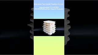 Fast Food Biodegradable Cornstarch Food ContainersMeal Boxes [upl. by Essirahc]