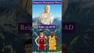 Who was the 8 Foot Tall Roman Emperor thrax rome romanempire caesar romanhistory history [upl. by Pippy]