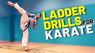 🔝20 Agility Ladder Drills for Karate 🥋 [upl. by Ahsitauq]