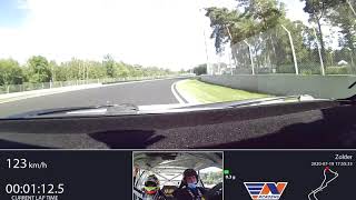 RN 1 Onboard video Zolder BMW 325 0155094 [upl. by Frech545]