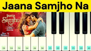 Jaana Samjho Na Piano  Bhool Bhulaiyaa 3  Tulsi Kumar amp Aditya Rikhari  Walkband App [upl. by Jarred753]