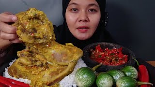 LIDAH SAPI BUMBU KUNING MUKBANG BIKIN SESAK [upl. by Eagle]