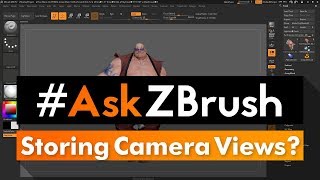 AskZBrush “Is there anyway to save camera views other then using Timeline” [upl. by Spense]