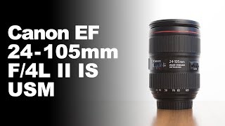 Canon EF 24105 F4 II IS USM modelo novo [upl. by Babita124]