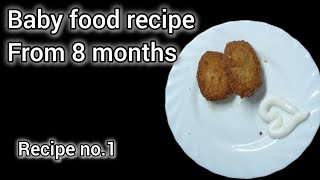 Baby food from 8 months onwards nuggets for babieskidsweight gain baby food [upl. by Lithea]