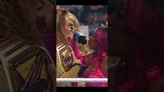 quotI dont need Nobody to help me beat youquot Naomi to Nia Jax wwe youtubeshorts [upl. by Bobine541]