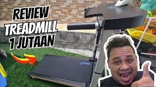 Review TREADMILL MANUAL 1 Jutaan Worth It Kah [upl. by Janka]