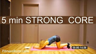 RU65 Minute Abs Workout Stabilizing And Cardio Exercises For a Strong Core Level 2 [upl. by Kilroy]