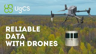 How to use Drone LiDAR in forestry  UgCS Tutorial [upl. by Fairbanks828]