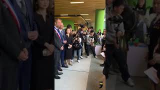 Visite de lécole Montpellier de Chengdu en Chine [upl. by Volotta722]