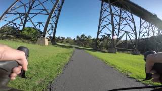 Magnificent Melbourne Bike Trails  Moonee Ponds Creek Trail  21km [upl. by Rici]