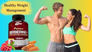 NutriFlair Premium Berberine HCL Capsules  Immune System Healthy Weight Management [upl. by Tor]