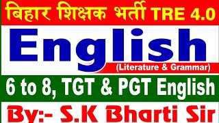 English Literature weekly test5 LEC45BPSCTRE 4tgtpgtenglishBharti Sir [upl. by Au705]