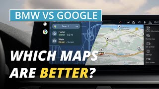 Google Maps vs Apple Maps vs BMW Maps Which is Best [upl. by Huber]