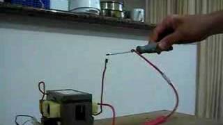 Microwave oven transformer arcing [upl. by Ayiotal340]