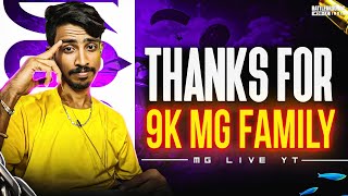 9000 FAMILY THANK YOU ♥️  BGMI LIVE KANNADA  BGMI LIVE  bgmilive shorts [upl. by Nahtal]