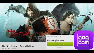 Free Game  The First Templar Special Edition  GOG  72 Hours including 03 07 2024 [upl. by Shirlene879]