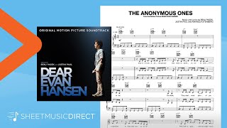 The Anonymous Ones from the Motion Picture Dear Evan Hansen  Pasek amp Paul  Piano Vocal amp Guitar [upl. by Ama]