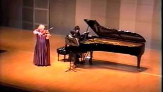 Bloch Nigun Dora Schwarzberg violin Nanako Pohl piano [upl. by Pirbhai]