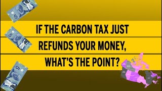 If the carbon tax just refunds your money what’s the point [upl. by Innob]