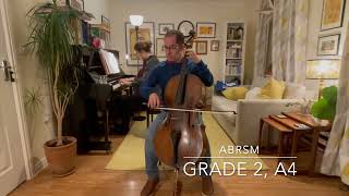 Hornpipe  Spiccato version  ABRSM Grade 2 A4 [upl. by Esirec]