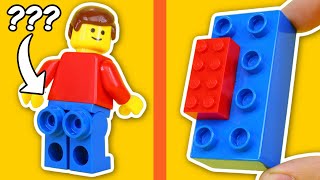 1 minute LEGO HACKS [upl. by Ellimak]