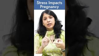 How Stress Impact Pregnancy and Babys Development  Mediworld Fertility shorts [upl. by Lola]