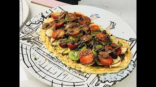 Evde Tost Makinesinde Waffle Nasıl Yapılır  Kolay Waffle Tarifi [upl. by Arodoet]