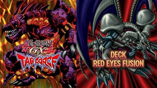 YuGiOh GX Tag Force 1 Red Eyes Fusion [upl. by Mathian372]