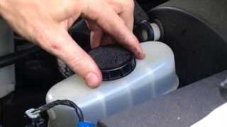 How to Check Brake Fluid  2001 Ford F150 [upl. by Livesay]