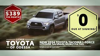 Lease a 2024 Toyota Tundra or Tacoma – 0 Down amp Low Monthly Payments [upl. by Aihseyn]