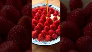 A Traditional French Dessert Strawberry Clafoutis [upl. by Randi]