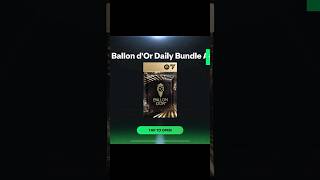 First pack of Ballon dor🔥 fifa fifamobile footballgame fcmobile easports [upl. by Blackwell]