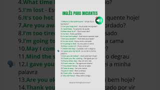 INGLÊS PARA INICIANTES [upl. by Pliam300]