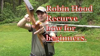 How to shoot a recurve bow for beginners [upl. by Arihsa]