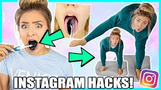 Testing Instagram Hacks and Clickbait  Success Or Disaster  Trying Clickbait Hacks [upl. by Noak]