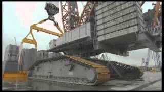 Liebherr Ehingen LR13000 First Lift [upl. by Ivie]