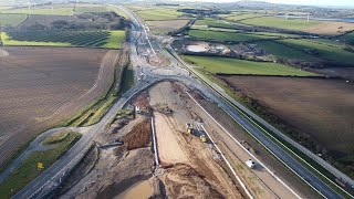 A30 Carland To Chiverton Cross Construction Update January 2023 [upl. by Emilio778]