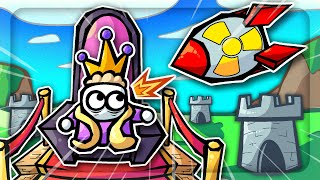 The King Is A NUCLEAR BOMB in Worldbox [upl. by Alfie]