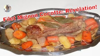 Recette filet mignon en cocotte [upl. by Hendrix]