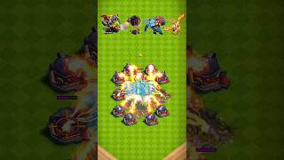 ROASTER LEVEL MAX VS BABY DRAGON BALLON SUPER SUPER MINION amp SUPER DRAGON shorts coc funny fyp [upl. by Omer]