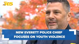 New Everett police chief focuses on youth violence [upl. by Hackathorn]