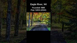 Random US Towns Eagle River WI shorts [upl. by Lenra699]