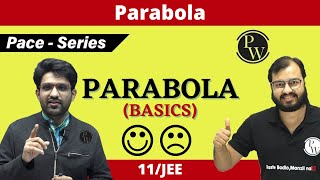 Parabola  ALL BASICS COVERED  CLASS 11  JEE  PACE SERIES [upl. by Bbor]