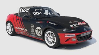 KMR耐久 の練習サーバーに行ってみる  iRacing MX5  20231225 [upl. by Nadual733]