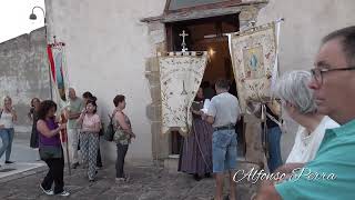 Siliqua 25 Agosto 2023  Processione di S Giuseppe Calasanzio [upl. by Linnea]