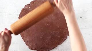 Easy Chocolate Cherry Galette Recipe [upl. by Slack]